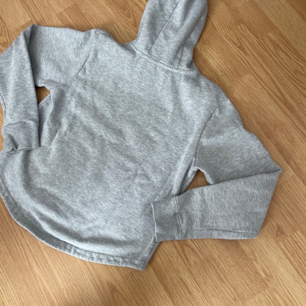 Girls The North Face Gray Logo Hoodie / Pullover Size XL (14-16) - Picture 6 of 7